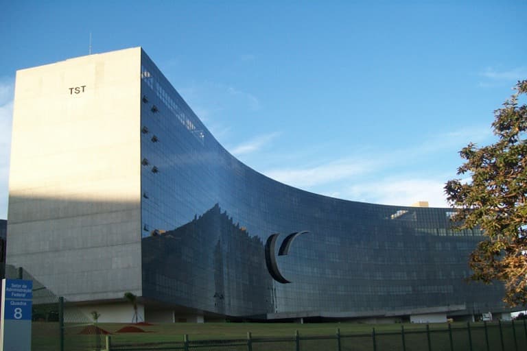Edifício do Tribunal Superior do Trabalho em Brasília