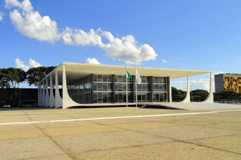 Edifício do Supremo Tribunal Federal em Brasília